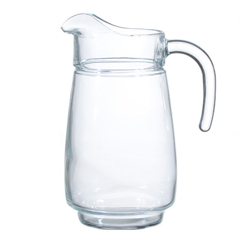 Glaskrug mit Henkel 2.3L 