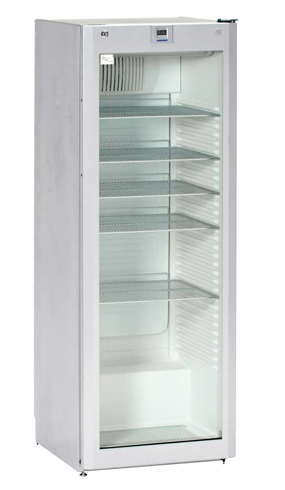 Messe Kühlschrank 348L mit Glastür