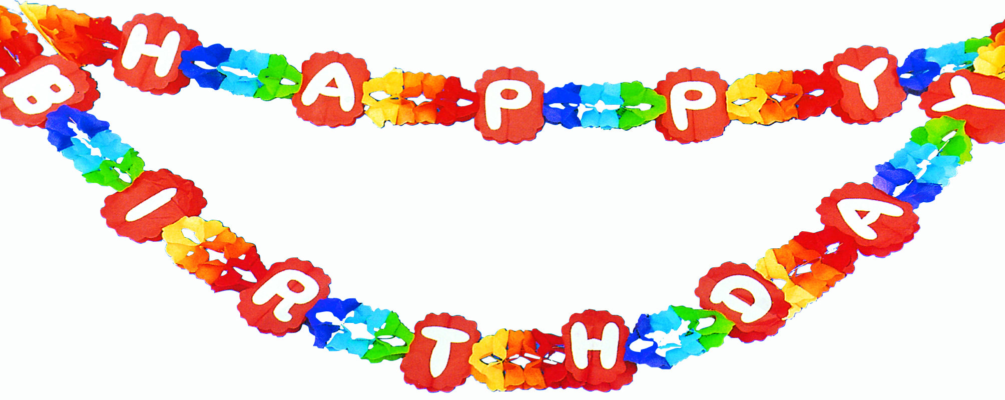 Girlande Happy Birthday  