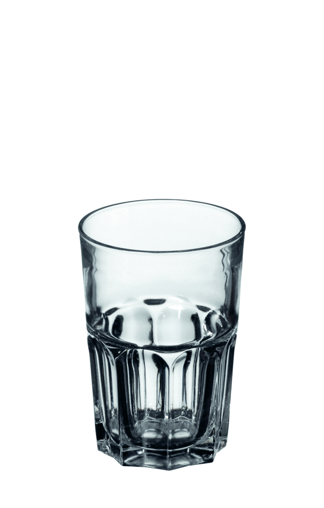 Öko Longdrinkglas Granity 30cl (Glas mit Trübungen) 